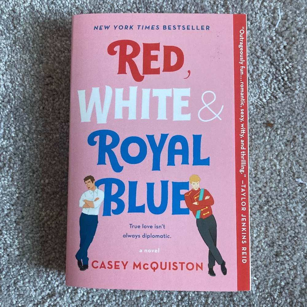 Red, White & Royal Blue by Casey McQuiston Book